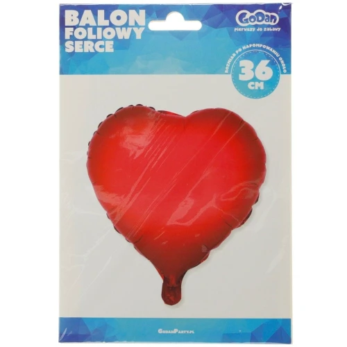 Balon foliowy Godan serce 14cal (FG-C85cz8)