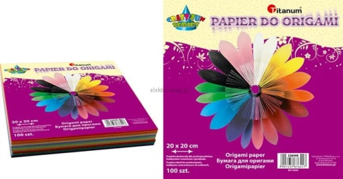 Origami Titanum Craft-Fun Series papier kwadratowy 20cm (16040)