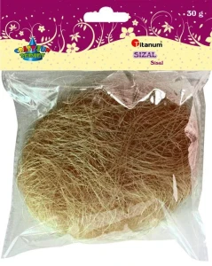 Sizal Titanum Craft-Fun Series biały 30g (363108)