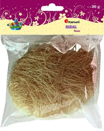 Sizal Titanum Craft-Fun Series biały 30g (363108)