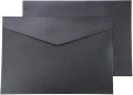 Koperta Galeria Papieru pearl czarny C5 - czarny (280677) 10 sztuk