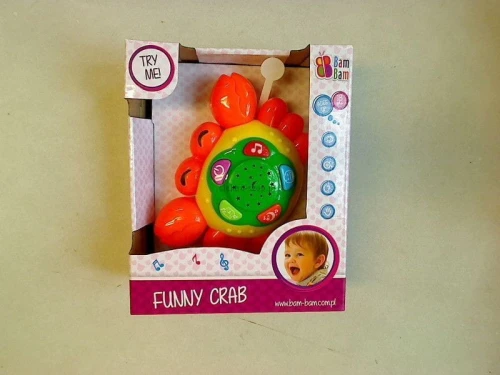Zabawka dźwiękowa Bam Bam KRAB (359912)