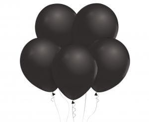 Balon gumowy Godan Beauty&amp;Charm metaliki 10szt. czarny 12cal (CB-1MCZ)