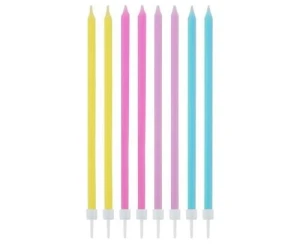 Świeczka urodzinowa Godan cinkie pastel mix 16 sztuk (SF-SPMI)