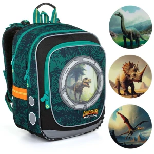 Plecak Topgal Endy 23039 dinozaury 4 obrazki