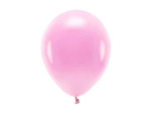 Balon gumowy Partydeco Pastel Eco Balloons różowy 260mm (ECO26P-081)