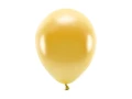 Balon gumowy Partydeco Metalizowane Eco Balloons złoty 260mm (ECO26M-019)