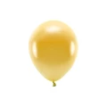 Balon gumowy Partydeco Metalizowane Eco Balloons złoty 260mm (ECO26M-019)