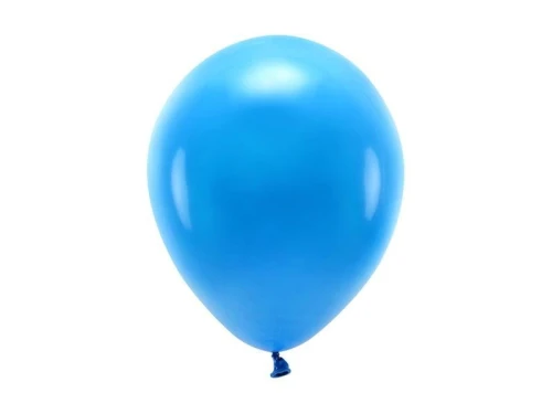 Balon gumowy Partydeco Pastel Eco Balloons niebieski 260mm (ECO26P-001)