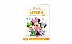 Książka dla dzieci DISNEY UCZY. LITERY. MINNIE Ameet (UDN 9307)