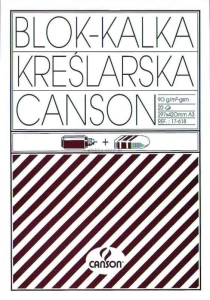 Kalka kreślarska A3 przezroczysty 90g [mm:] 297x420 Canson (200005323)
