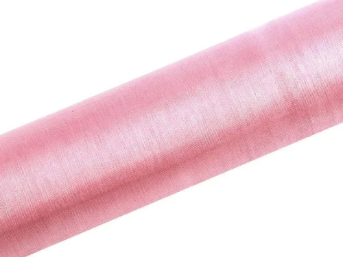 Organza Partydeco organza Gładka 0,16mm różowa 9m (ORP16-081J)