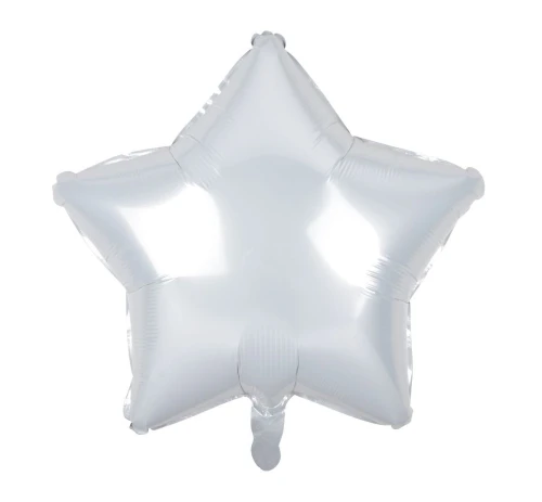 Balon foliowy Godan Gwiazda biała 19\\ 19cal (HS-G19BL)